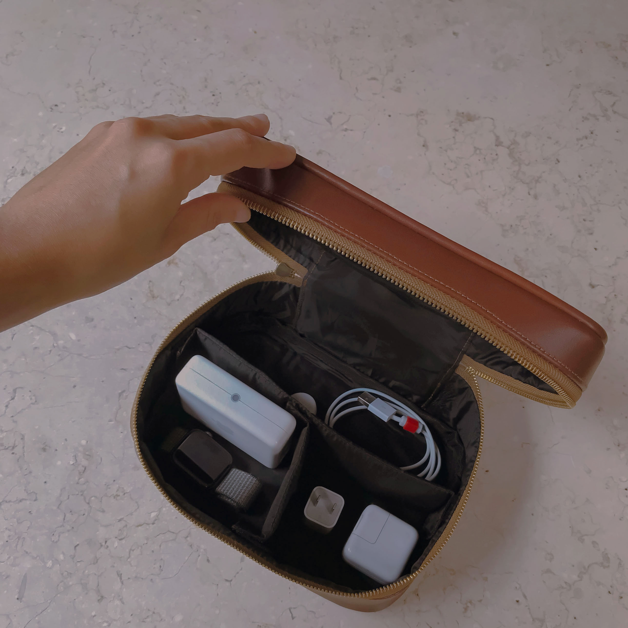 Petit maletín cuero Habana